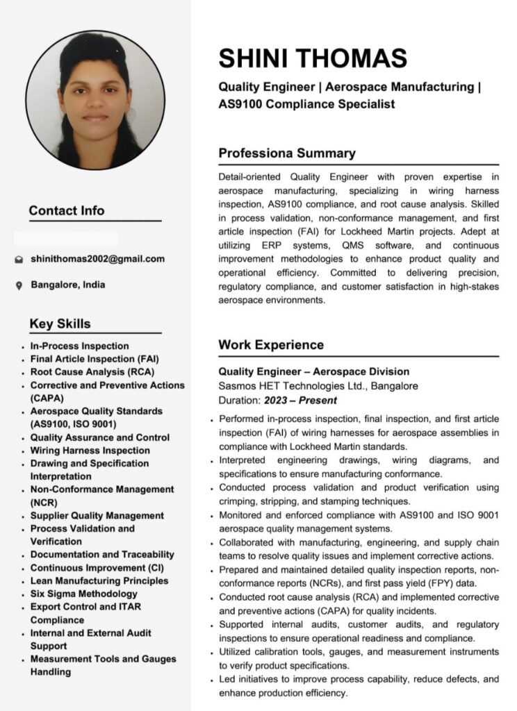 GCC General Resume